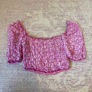 Isabelles Cabinet Smoked Crop Top